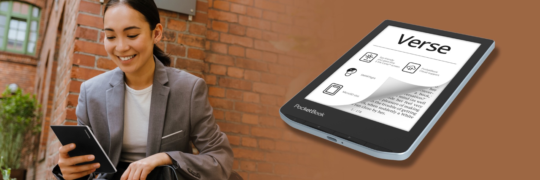 PocketBook Verse – nýr kafli notendavæns raflestrar