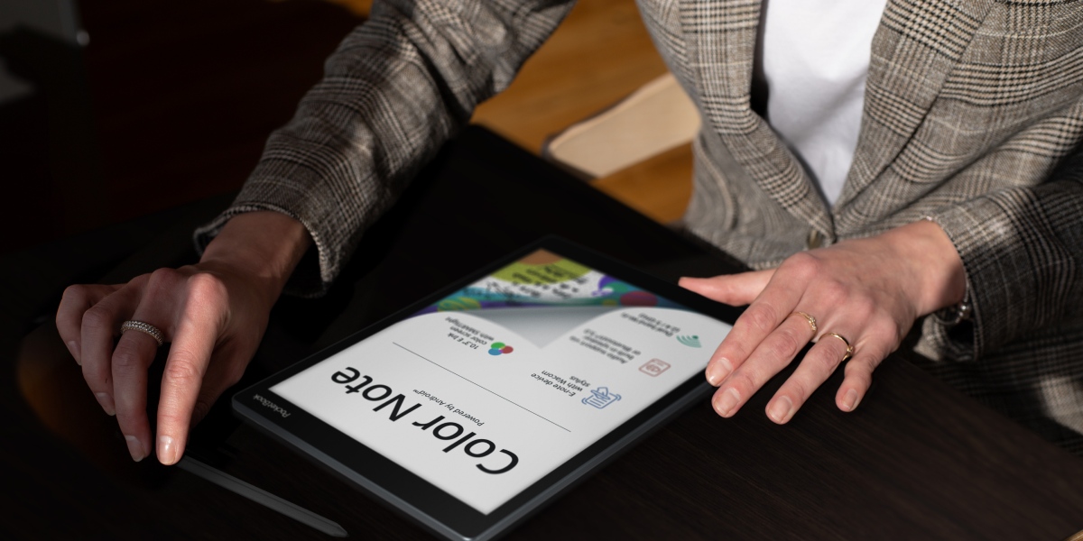 PocketBook Color Note: hnökralaus glósuskráning í lit á stórum E Ink Kaleido 3 skjá